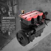 TOYAN Engine DIY 4 Stroke RC Model Engine Kit - Build Your Own RC Engine - EngineDIY