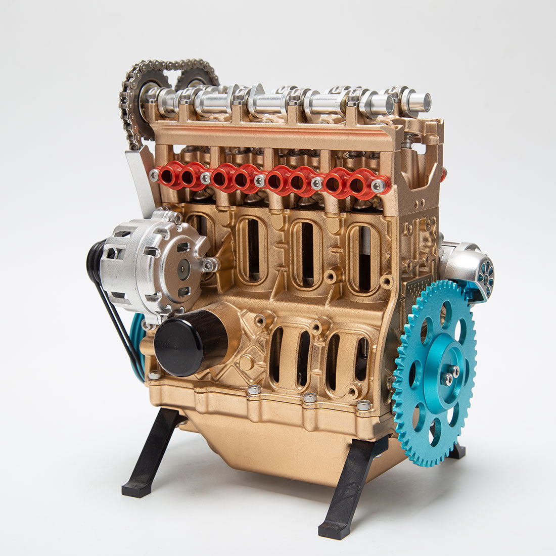 teching metal engine model kit that works