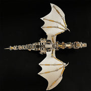 3D Metal Mechanical Steampunk Dragon Crafts DIY Assembly Model Kit Art Device-600PCS+