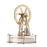 Low Temperature Differential Stirling Engine Model Science Experiment Educational Toy - Golden - enginediy