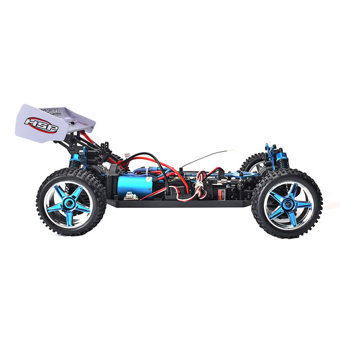 HSP 94107PRO 1:10 4WD Electric Brushless High Speed Off Road Vehicle 2.4G Remote Control Car (RTR) - Car Shell in Random Color - enginediy