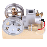 M94 Upgraded Horizontal Water Cooled Gasoline Hit & Miss Gasoline Combustion Engine Complete Engine with Hand Starter - EngineDIY