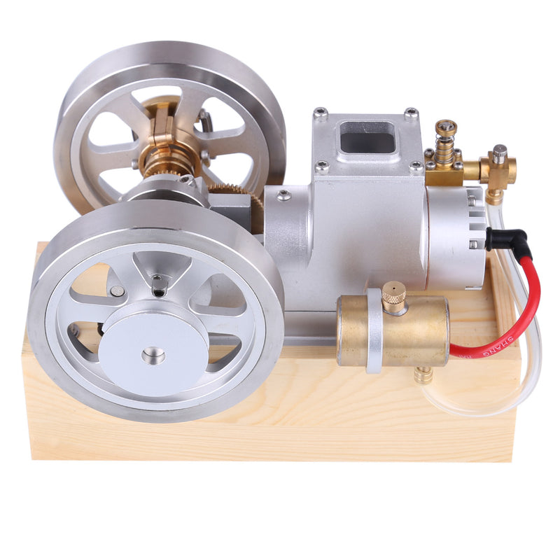 M94 Upgraded Horizontal Water Cooled Gasoline Hit & Miss Gasoline Combustion Engine Complete Engine with Hand Starter - EngineDIY
