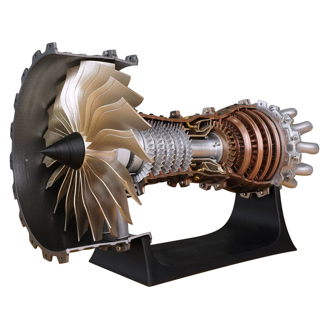 3D Printed Aircraft Engine Model