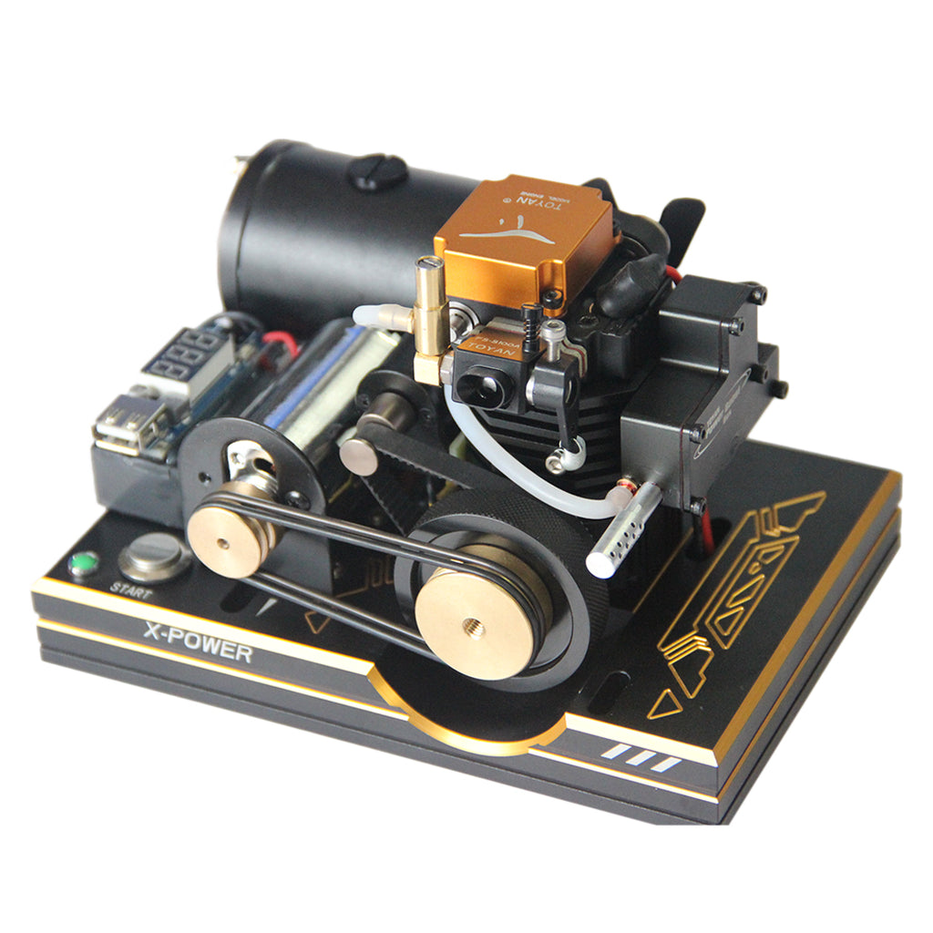 Mini Generator with Engine | Portable & Easy Use - EngineDIY