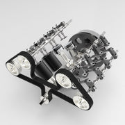 ENJOMOR V8 GS-V8 78CC DOHC Gasoline V8 Engine Model That Works with Starter Kit - EngineDIY