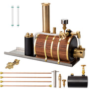 200ml Steam Boiler Model Kit for Steam Engine and Steam Model Boat - EngineDIY