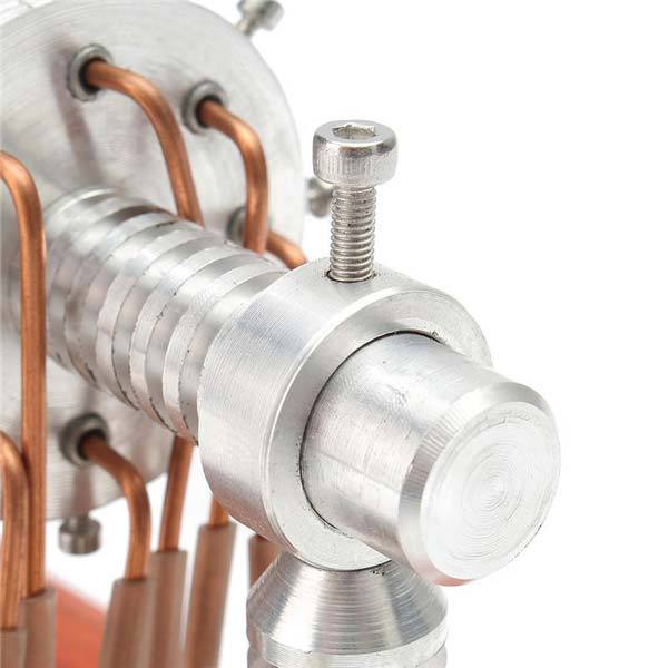 16 Cylinder Stirling Engine Model Gas Powered Stirling Engine Collection Toy Gift - enginediy