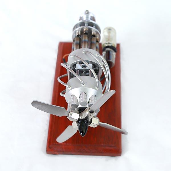 16 Cylinder Stirling Engine Model Kit Collection Gift for Engineer - Enginediy - enginediy