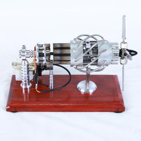 16 Cylinder Stirling Engine Model Kit Collection Gift for Engineer - Enginediy - enginediy