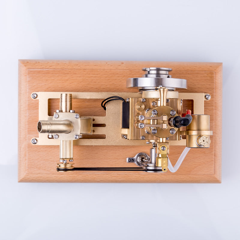 M16C 1.6cc Mini 4 Stroke Gasoline Engine Model Vertical Air-cooled Single-cylinder Internal Combustion Engine Model with Vane Pump - EngineDIY