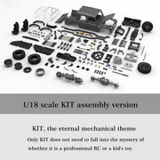 Capo CUB1 RC Crawler Truck 1:18 4WD Electric RC Simulation Off-Road Vehicle Pickup Truck Model with Differential Lock KIT - EngineDIY