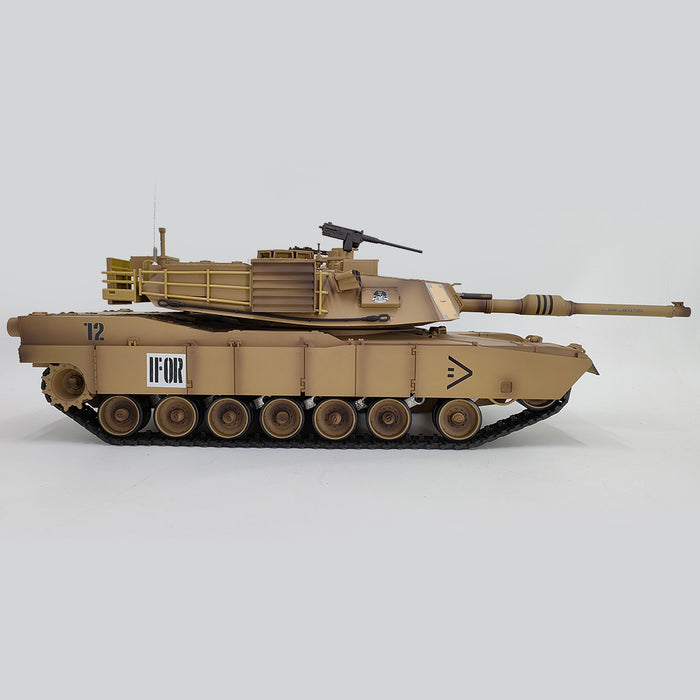 1/16 RC Tank 2.4G M1A2 RC Main Battle Tank Military Model Upgraded Ve Yellow Ochre 1/16 RC Tank 2.4G M1A2 RC Main Battle Tank Military Model Upgraded Ve Yellow Ochre