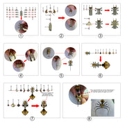 500+Pcs Steampunk Insect MINI Metal Creative Crafts - EngineDIY