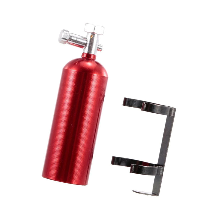 Simulated Metal Fire Extinguisher for HSP 1/10 Traxxas Redcat Rc4wd Tamiya Axial SCX10 D90 HPI RC Crawler