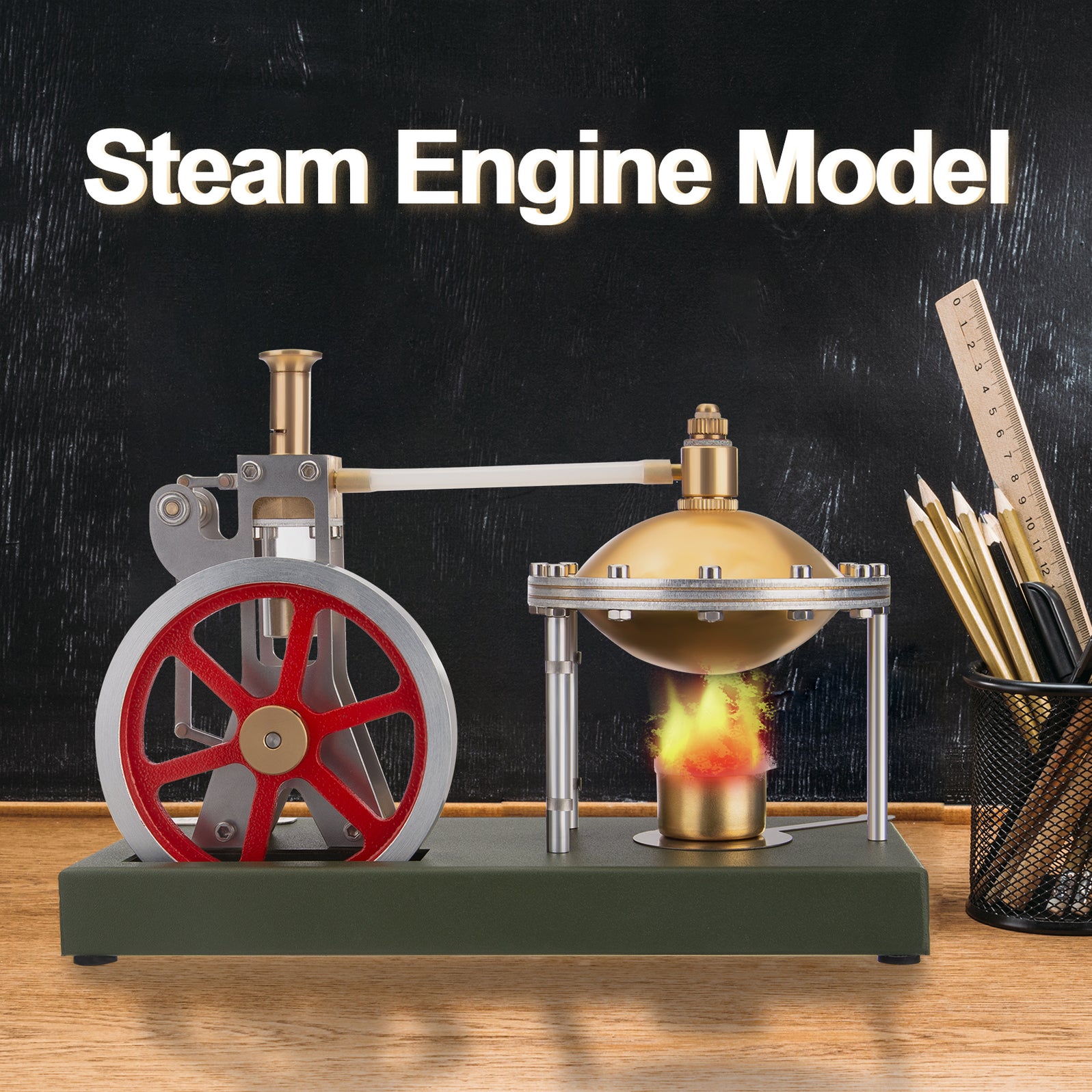 Steam Engine Model Kit | Mini Steam Engine for Adults - EngineDIY