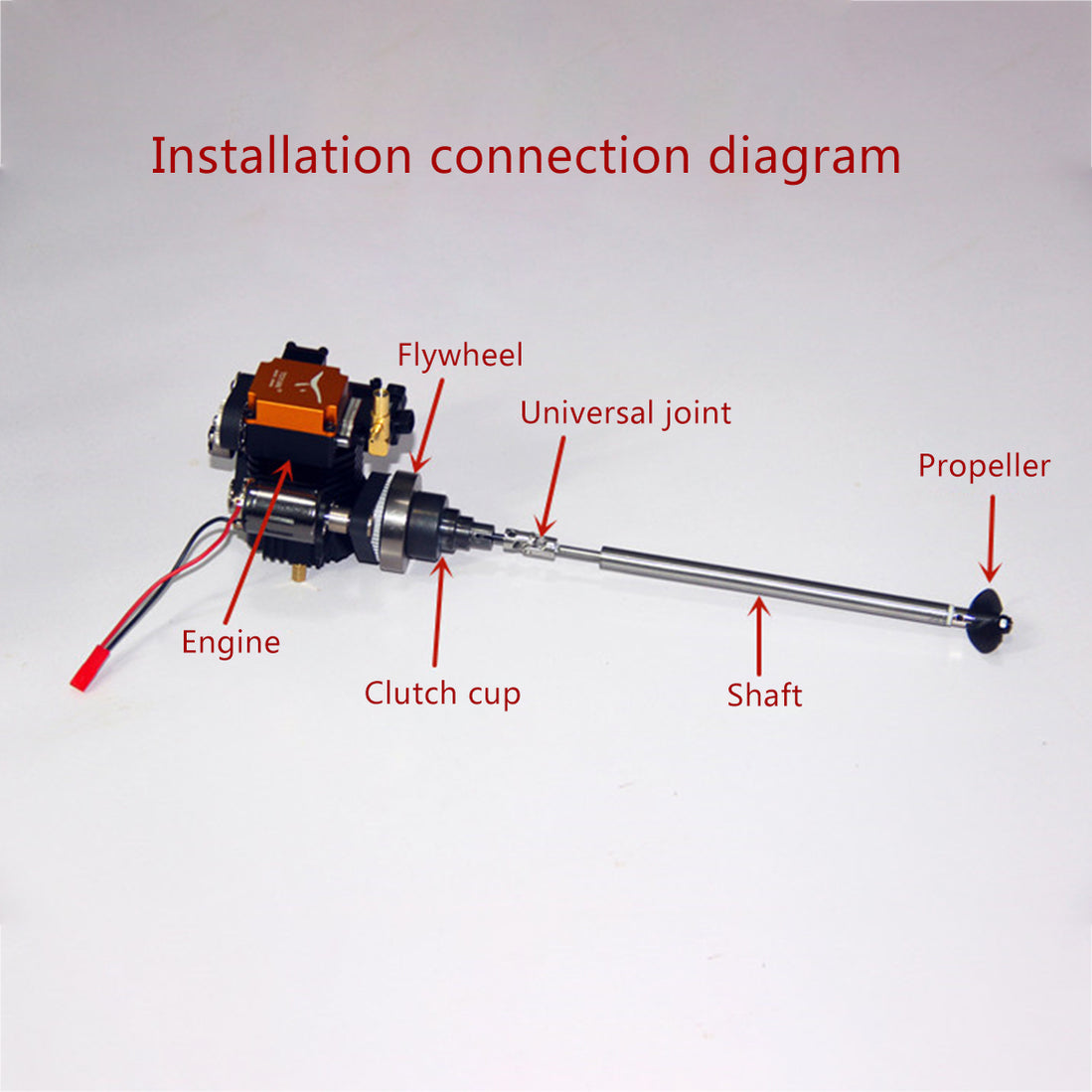 Clutch Assembly Set for TOYAN Single Cylinder 4stroke Gasoline Engine