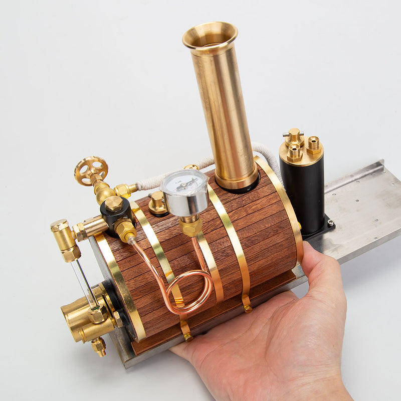 200ml Steam Boiler Model Kit for Steam Engine and Steam Model Boat - EngineDIY