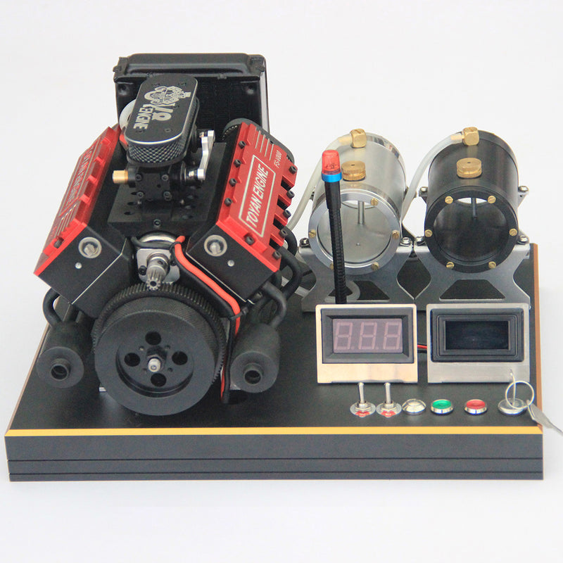 TOYAN FS-V800 V8 Engine With Starter Kit, Stand and Accessories