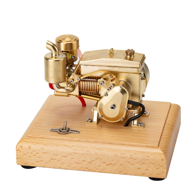 M21 1.9CC Mini Horizontal Single-cylinder Four-stroke Gasoline Engine Tractor Engine IC Engine Model - EngineDIY