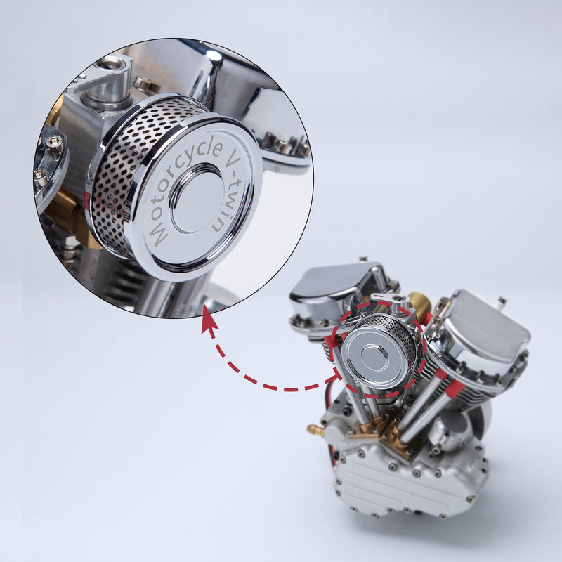 Metal Air Filter for CISON FG-VT157 & FG-9VT V2 Engine Model - CISON Original - EngineDIY