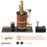 Vertical Boiler Steam Boiler Model for Steam Ship Engine Model - 230ml