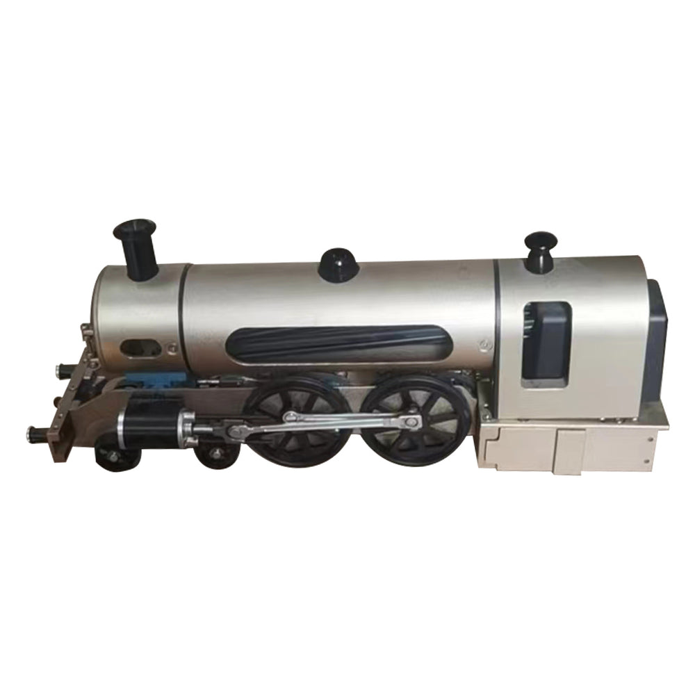 TECHING Steam Locomotive Train Metal Assembled Steam Train Model Gift Collection - Used (Assembled Version) Like New