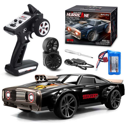 1/16 RC Car 2.4G 4WD 35KM/H RC Drift Muscle Car Model Electric Vehicle Toys - RTR Version