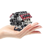 V8 Engine Model Kit that Works - Build Your Own V8 Engine - V8 Engine for Capra VS4-10 - EngineDIY