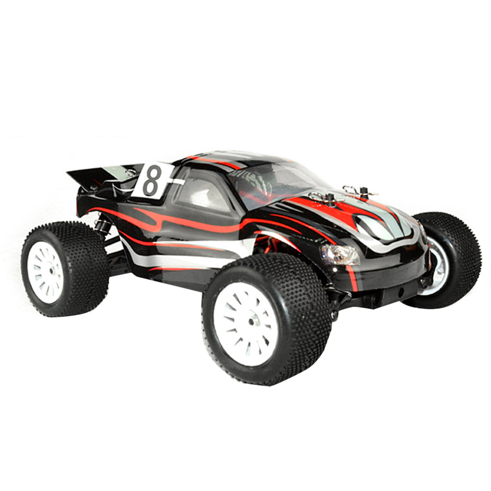 VRX RH1817 1/18 Scale 4WD Brushless RC Car Monster Truck High Speed 2.4GHz Radio Remote Control Car for Kids - R0134 Black - enginediy