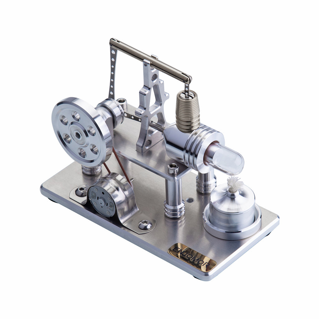 Stirling Engine with LED | Easy Operation & Long Lasting - EngineDIY