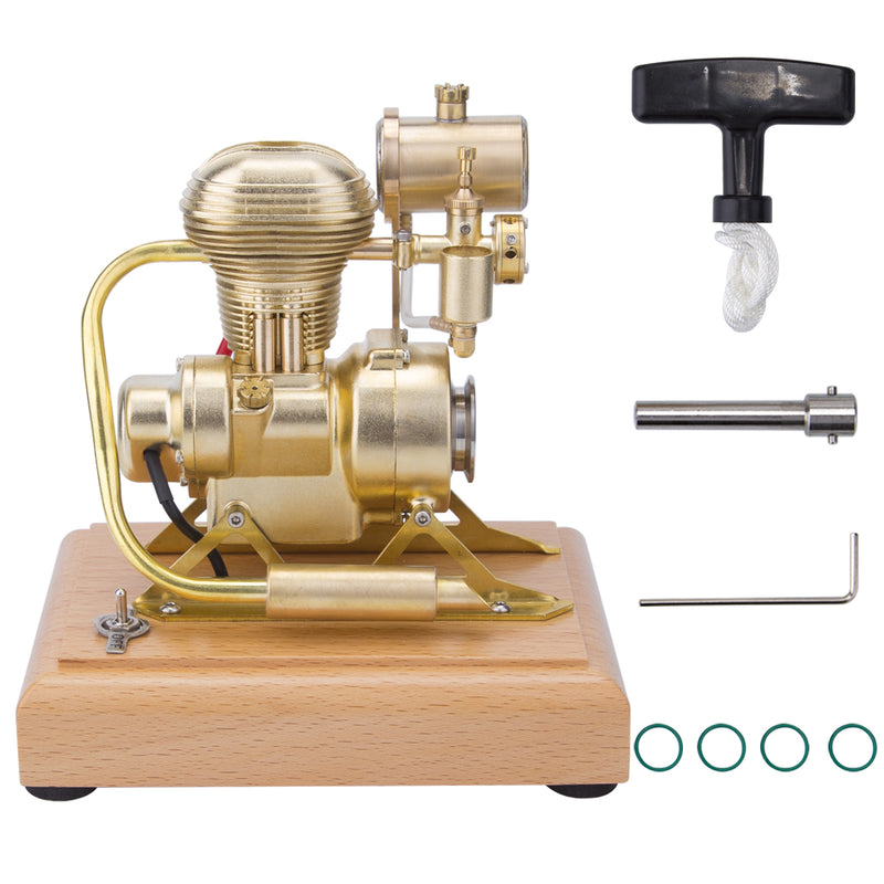 R27 1.6cc Mini Vertical OHV Single Cylinder 4 Stroke Motorcycle Internal Combustion Engine IC Engine Model - EngineDIY
