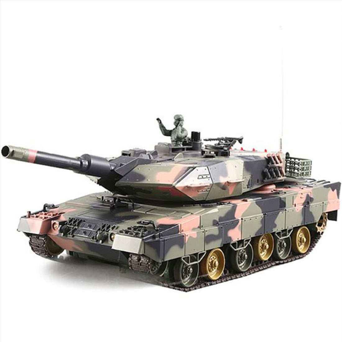 1/24 RC Tank German Leopard2 A5 Tank Model Military Vehicle Model