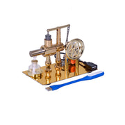 ENJOMOR Balance Single-cylinder Hot Air Stirling Engine Model with USB Light - Gift Collection - EngineDIY