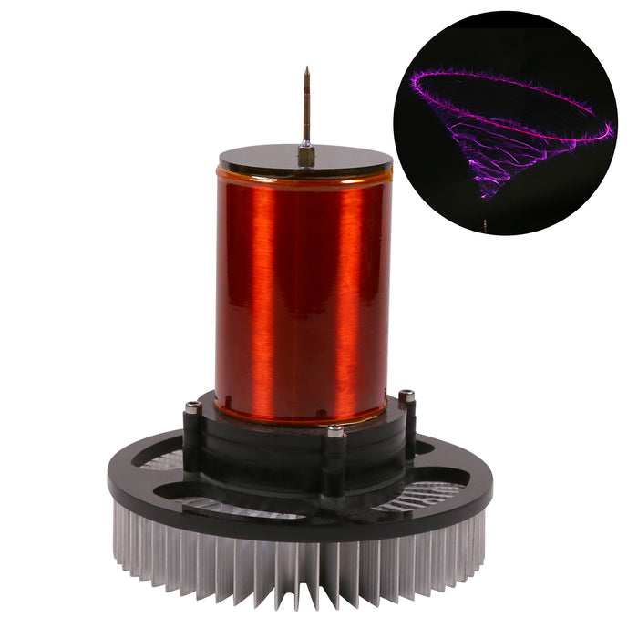 Singing Tesla Coil - Mini Single Tube Self-excitation MP3 Music Playing Plasma Speaker Coil with Electric Arc Shape Artificial Lightning