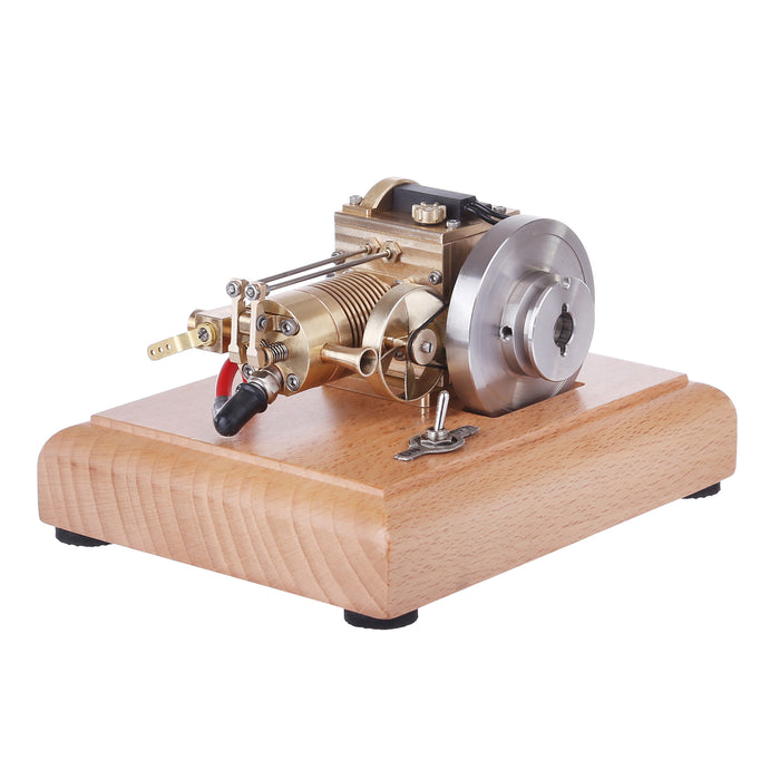 M16 1.6cc Mini 4 Stroke Gasoline Engine Model Vertical Air-cooled Single-cylinder Engine with Wooden Base