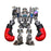 3D Metal Craft Puzzle Mechanical Robot Soldier Boxing Fans Machine Destroyer Model DIY Assembly for Home Decor Creative Gift-880PCS+