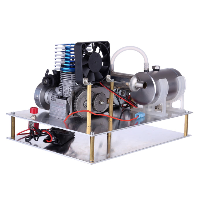 VX 18 Single Cylinder 2 Stroke Air-cooled Methanol Engine Generator Set 12V - One Key Electric Start
