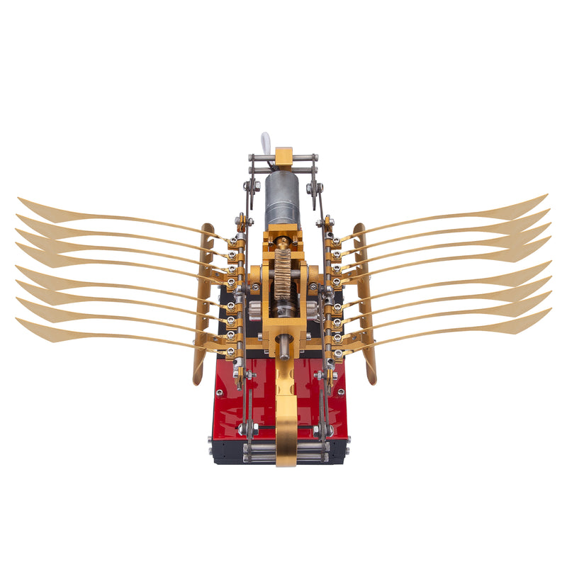 SeaArk Boat Model Kit That Works - Metal Ship Model Kit That Runs - Gear Drive Mechanical Model Boat Kit - EngineDIY