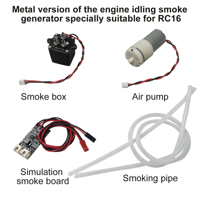 Special Metal Simulation Engine Idling Smoke Generator