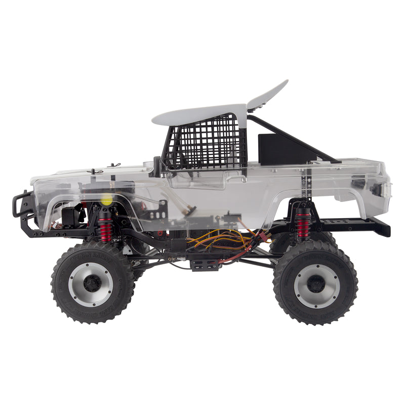 TOYAN X-POWER Sand Cruiser 1:8 RC Off-road 4WD Car Vehicle Crawler Kit - EngineDIY