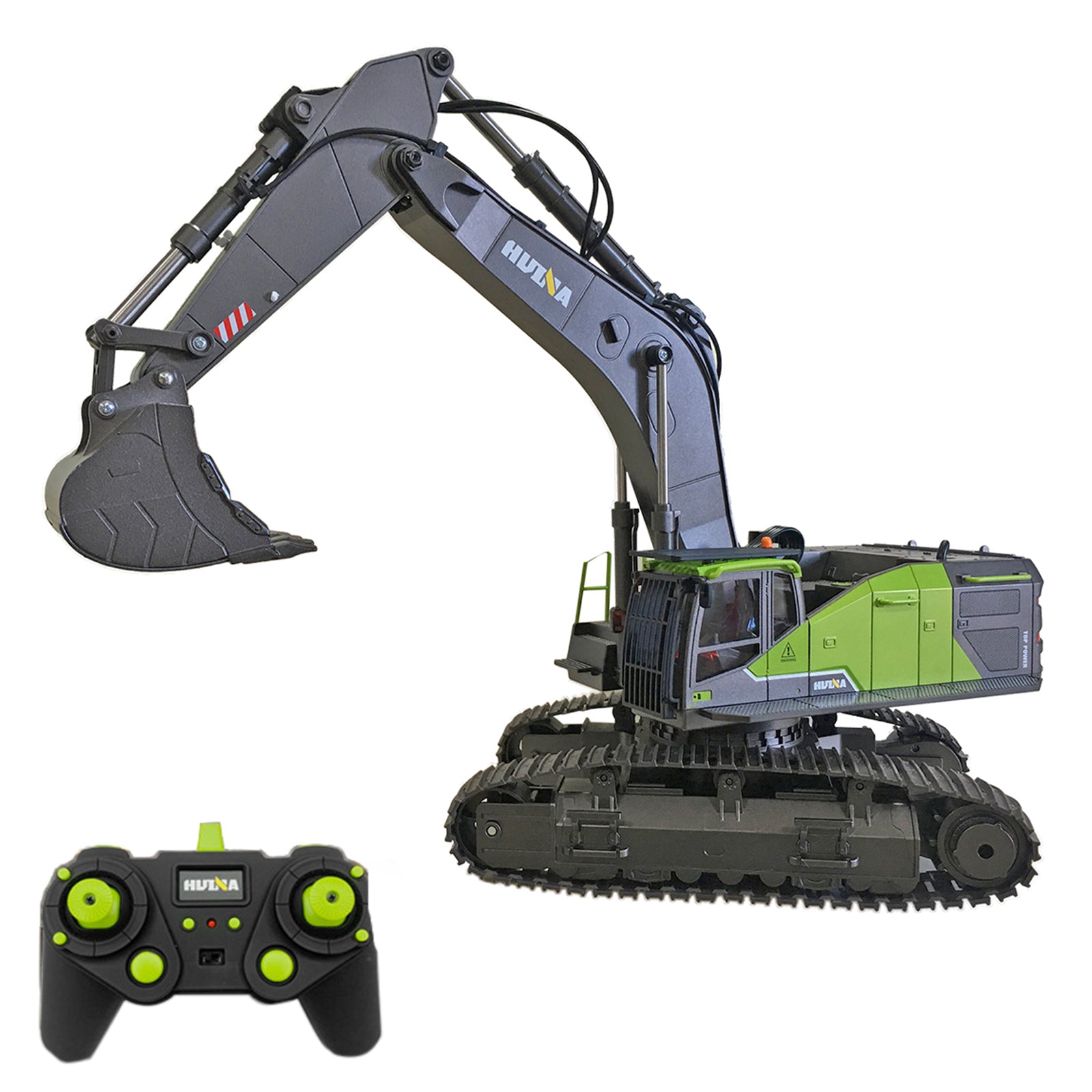 HUINAラジコン 1510 HUINA TOYS 1:16 Scale 2.4GHz 11CH RC Alloy Excavator RTR
