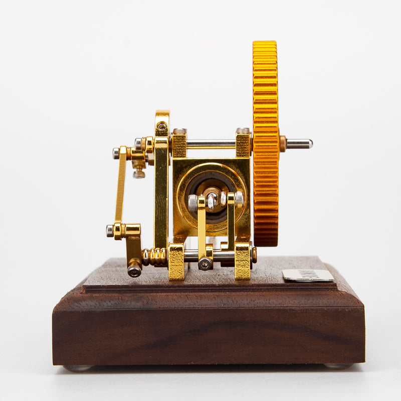 ENJOMOR Mini Beta Hot Air Stirling Engine Model External Combustion Engine Model Educational Toy - EngineDIY