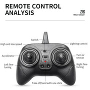 MD500 2.4G RC Airplane 4CH 6-axis Gyroscope Simulation Helicopter Model Toy (RTF Version/Green) - EngineDIY