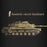 1/16 RC Tank 2.4G American M60A1 Main Battle Tank Model Vehicle Model Toys with Lights&Sounds (Basic Version)
