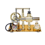ENJOMOR Balance Single-cylinder Hot Air Stirling Engine Model with USB Light - Gift Collection - EngineDIY