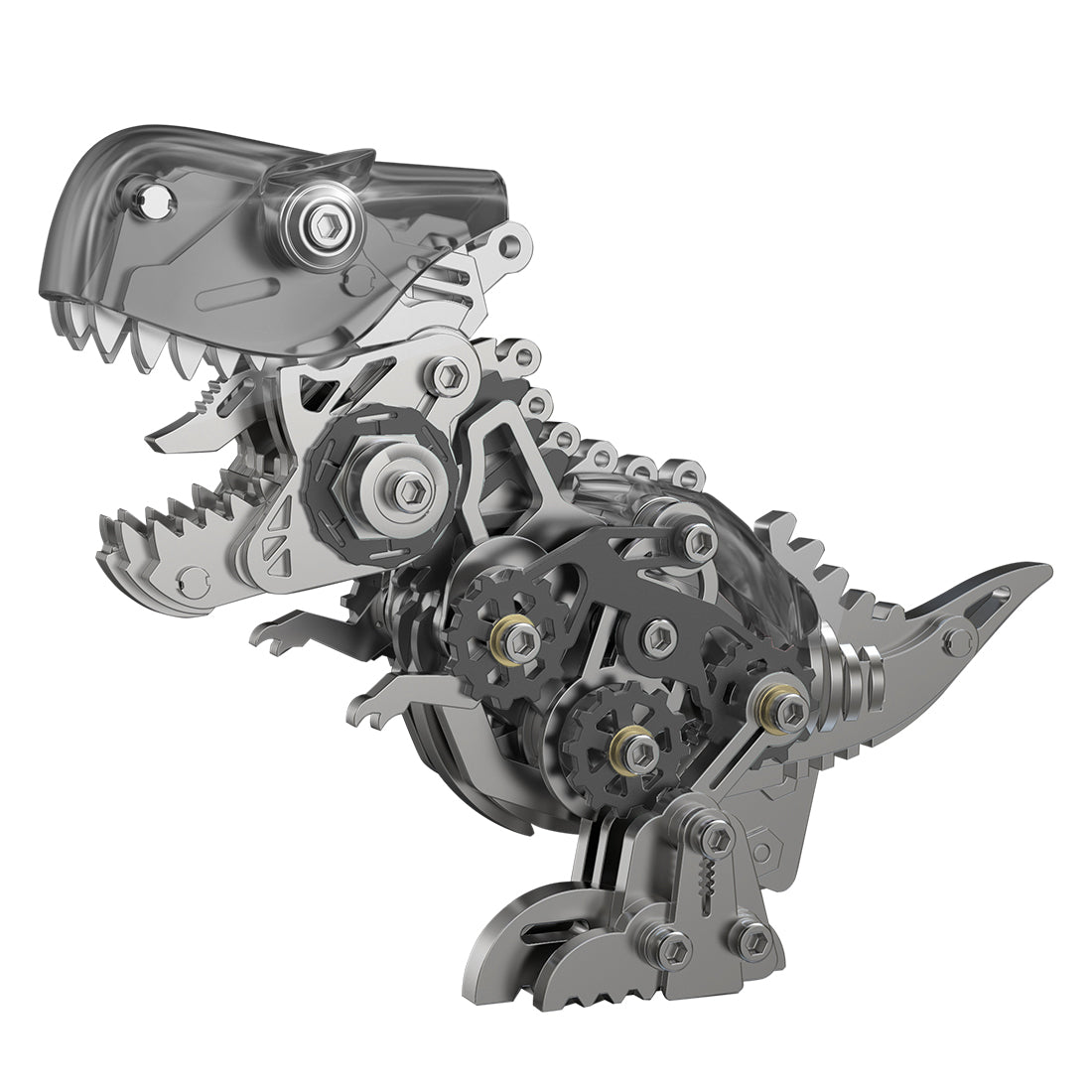 3D-Dinosaurier-Modellbausatz aus Metall, DIY-Tyrannosaurus Rex-Montagemodell – 160 Teile 