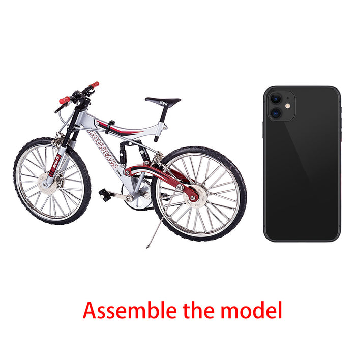 Metal DIY Assembly Mountain Bike Bicycle 3D Model Kit Collection