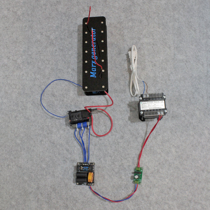 Marx Generator Kit Level 20 High Voltage DIY Lightning Experiment Educational Model