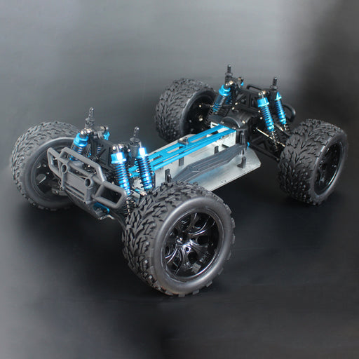 HSP 94111PRO 1/10 4WD Electric Remote Control Monster Truck RC Car Frame Empty Chassis with Tires - Upgraded Finished Version